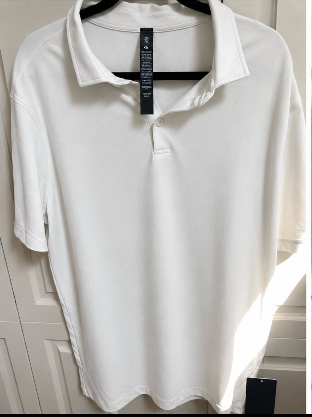 lululemon athletica Men's White Polo